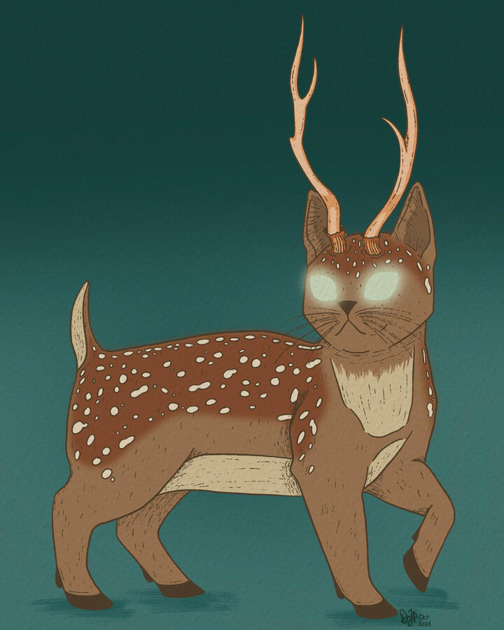 Deer Kitty, 2024 Deer Kitty, 2024