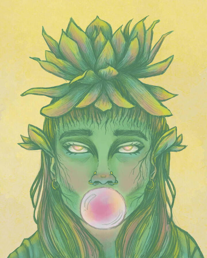 Garden Girls: Agave Bubblegum, 2026 Garden Girls: Agave Bubblegum, 2026